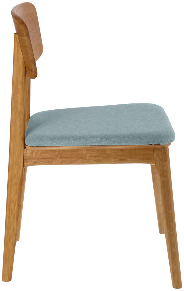 Stuhl Yorin Stoff; 47x55x82 cm (SxGxW); jasny niebieski; 2 sztuka / opakowanie