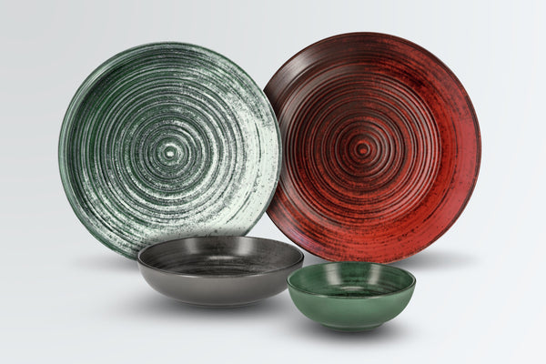 miseczka Etana; 150ml, 10x3.5 cm (ØxW); czerwony; okrągły; 6 sztuka / opakowanie
