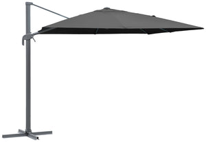 parasol rzymski Elyo; 300x400x275 cm (DxSxW); antracyt; prostokątny