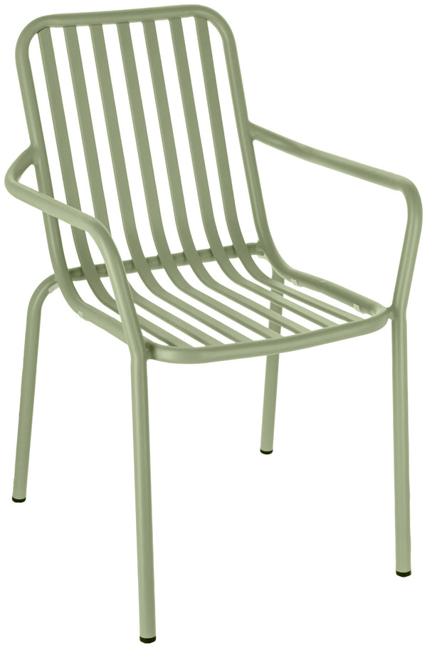 krzesło Merida; 57x64x85 cm (SxGxW); zielony; 2 sztuka / opakowanie