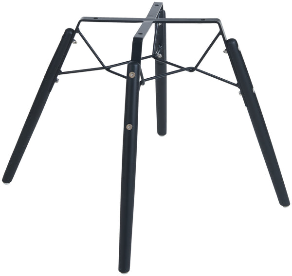 stelaż krzesła Emeo; 44x42x42 cm (SxGxW); czarny; 2 sztuka / opakowanie