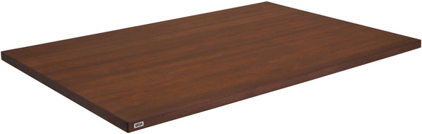blat z drewna litego Kentucky lakierowany prostokątny ; 120x80x3 cm (DxSxW); buk/tytoń bejcowany; prostokątny