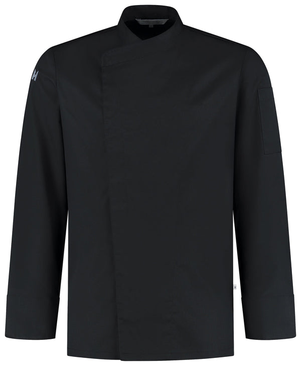 Herrenkochjacke Arnoux; Kleidergröße XS; czarny