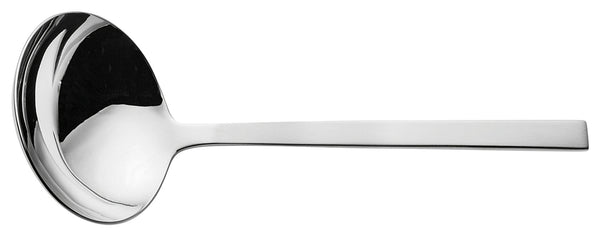 łyżka do sosu Girona matowa; 18 cm (D); srebro