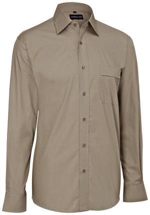 koszula męska Marc długi rękaw; Kleidergröße 37/38; taupe