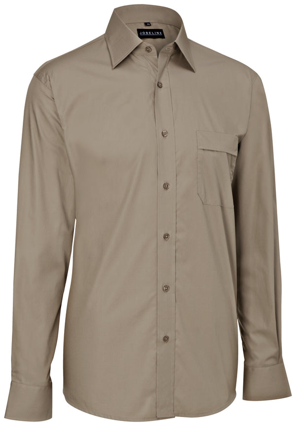 koszula męska Marc długi rękaw; Kleidergröße 37/38; taupe