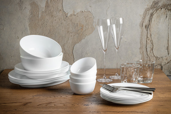 miska Toledo; 1518ml, 19x8 cm (ØxW); biały; 6 sztuka / opakowanie