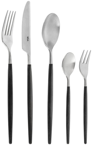 widelec do ciasta Turin; 18.7 cm (D); stal nierdzewna/czarny, Griff czarny; 12 sztuka / opakowanie