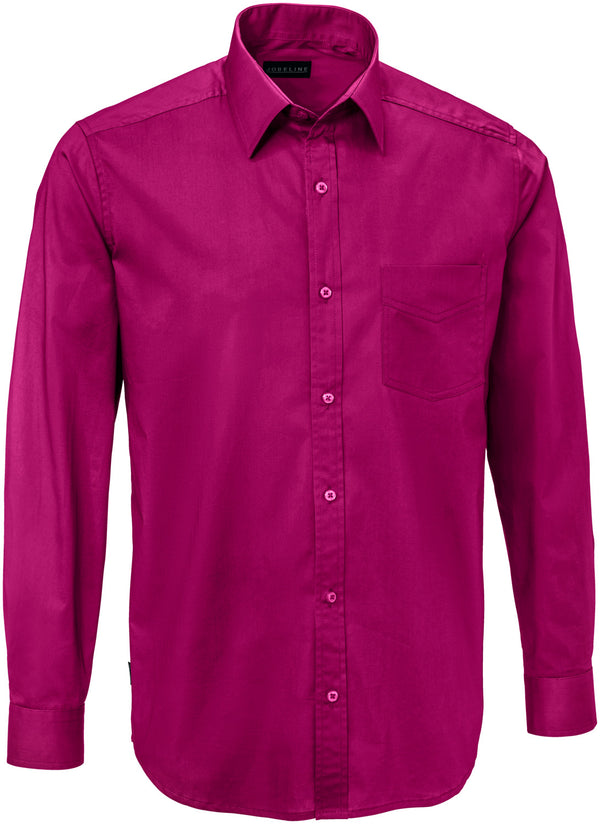 koszula męska Kim długi rękaw; Kleidergröße 41/42; jeżyna