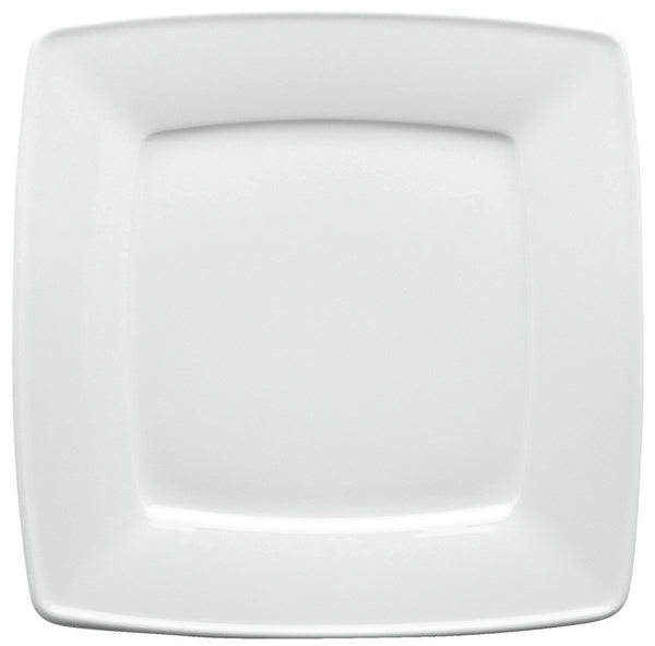 talerz płaski Melbourne; 25.5x25.5 cm (DxS); biały; kwadrat; 6 sztuka / opakowanie
