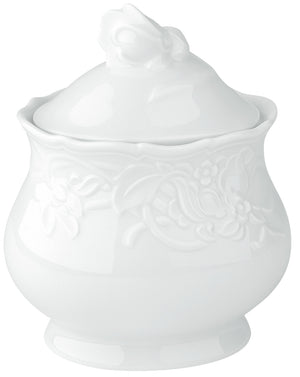 pokrywka zapasowa do cukiernicy Sevilla; biały; okrągły; 6 sztuka / opakowanie