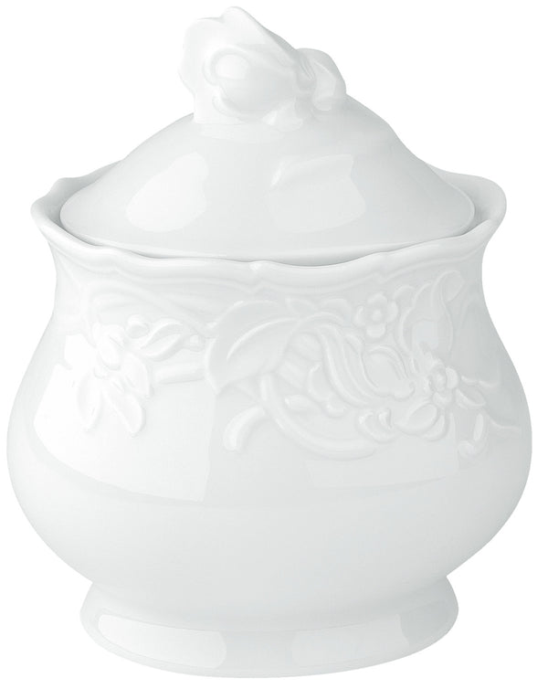 pokrywka zapasowa do cukiernicy Sevilla; biały; okrągły; 6 sztuka / opakowanie