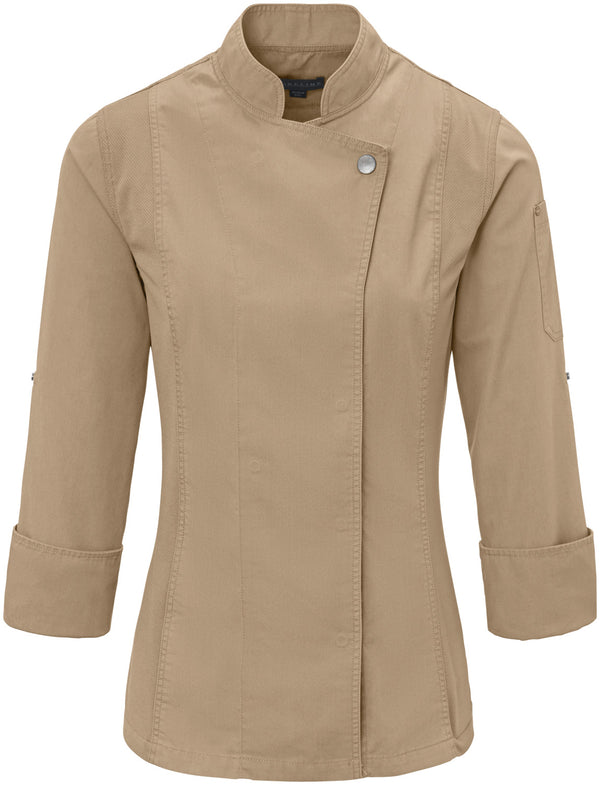 bluza kucharska damska Carter długi rękaw; Kleidergröße 50; piasek