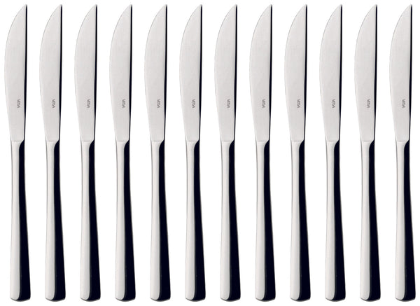 nóż do pizzy/steka Madrid; 22.4 cm (D); srebro