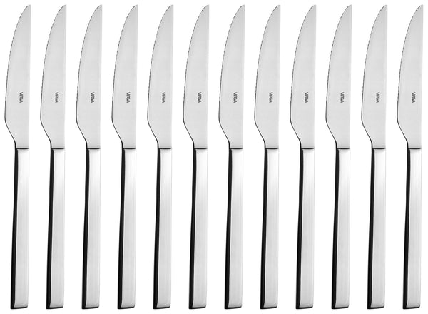 nóż do pizzy/steka Decaso; 21.9 cm (D); srebro, Griff srebro; 12 sztuka / opakowanie