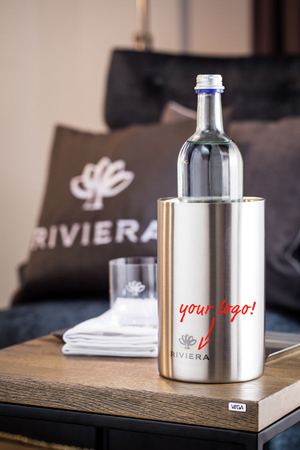 cooler do butelek Millesime; 1500ml, 12x20 cm (ØxW); srebro