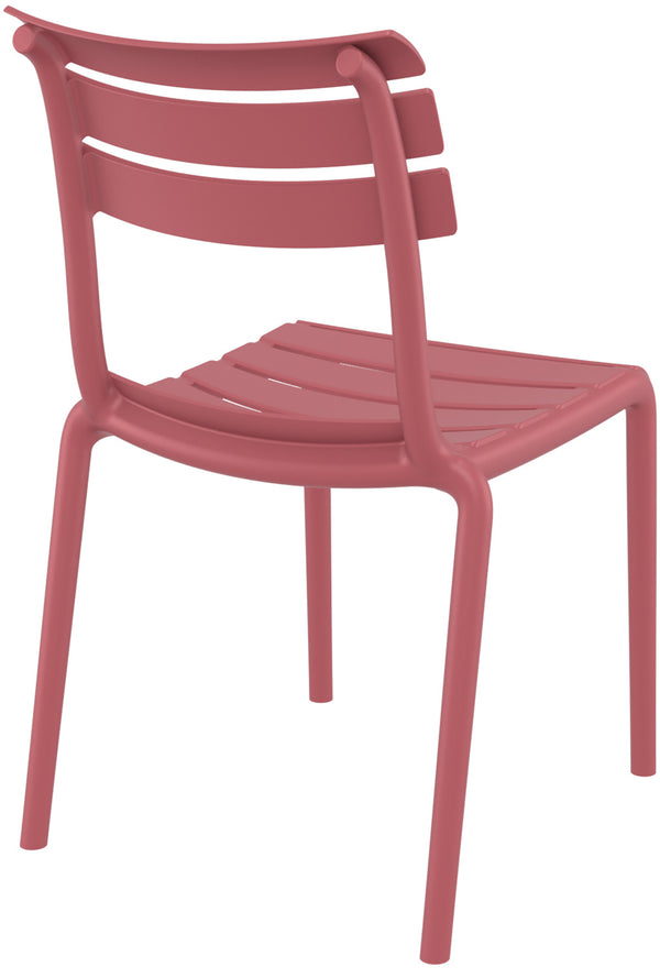 Stuhl Helen ohne Armlehne; 50x59x84 cm (SxGxW); marsala; 4 sztuka / opakowanie