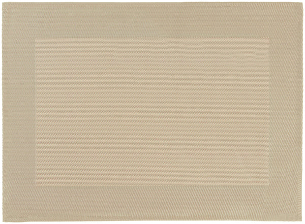 podkładka na stół Puris; 33x45 cm (SxD); szampan; 2 sztuka / opakowanie