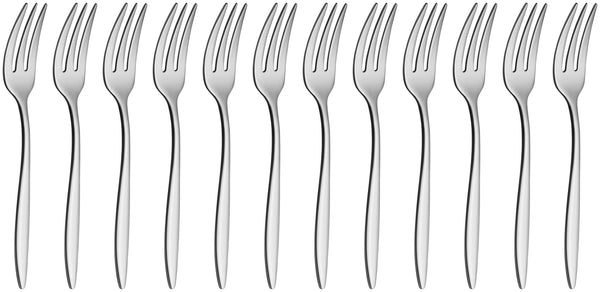 widelec do ciasta Sydney; 14.6 cm (D); srebro, Griff srebro; 12 sztuka / opakowanie