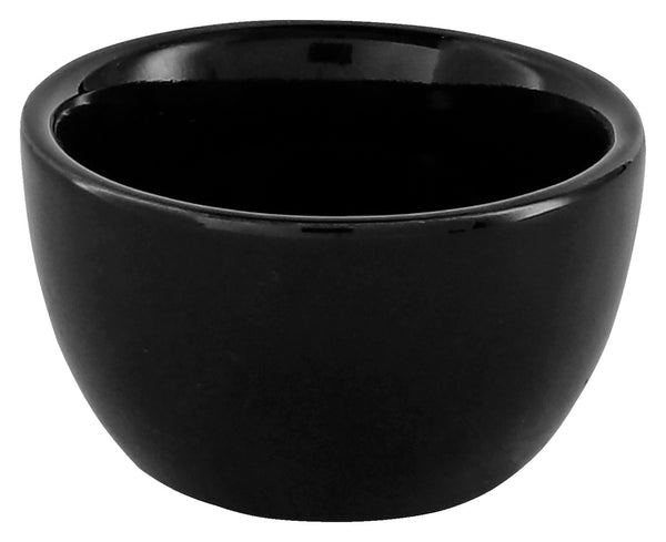 mini miseczki  Odara; 30ml, 5x3 cm (ØxW); czarny; okrągły; 12 sztuka / opakowanie