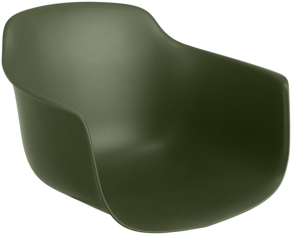 siedzisko Emeo z podłokietnikami; 58x50x40.5 cm (SxGxW); oliwka; 2 sztuka / opakowanie