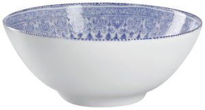 Schale Nonna mit Dekor; 500ml, 15x6 cm (ØxW); niebieski/biały/rosé; okrągły; 6 sztuka / opakowanie