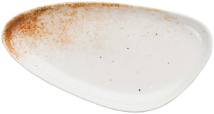 półmisek Purior; 20x10.5x2.3 cm (DxSxW); biały/brązowy; 6 sztuka / opakowanie