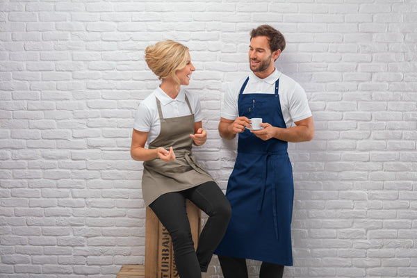 fartuszek Taras kolorowy 64x100 cm; 64x100 cm (DxS); granat