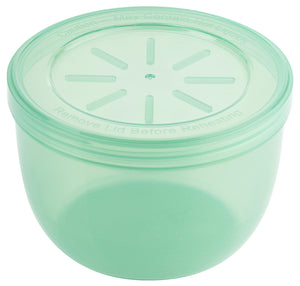 kubek do zupy do wielokrotnego użytku Eco-Takeout z pokrywą470 ml; 470ml, 11x7.5 cm (ØxW); zielony; okrągły; 12 sztuka / opakowanie