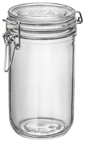słoik z zamknięciem pałąkowym Fido Terrina; 860ml, 9.8x17.2 cm (ØxW); transparentny; 6 sztuka / opakowanie