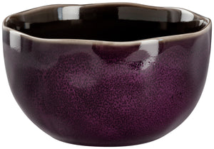 miska Oriento; 950ml, 15x8.8 cm (ØxW); bakłażan; okrągły; 6 sztuka / opakowanie