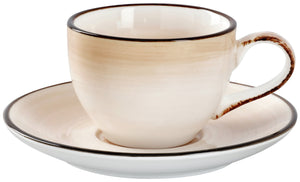 spodek do filiżanki do espresso Limaro; 11.5 cm (Ø); brązowy; okrągły; 6 sztuka / opakowanie