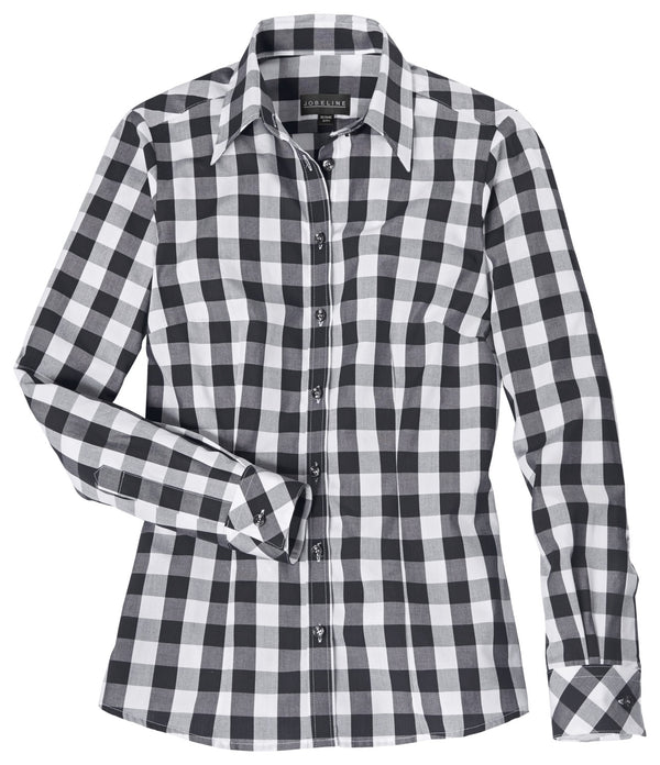 bluzka damska Davis długi rękaw; Kleidergröße 44; czarny/biały