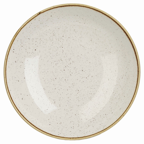 talerz głęboki Stonecast Barley White Coupe; 2400ml, 31x4.4 cm (ØxW); biały/brązowy; okrągły; 6 sztuka / opakowanie