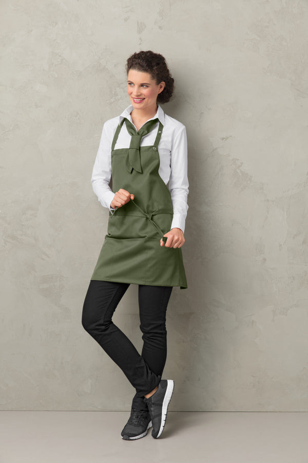 fartuszek Taras kolorowy 64x80 cm; 64x80 cm (DxS); oliwka