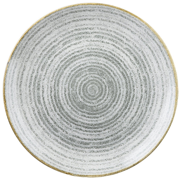 talerz głęboki Studio Prints Stone Grey Coupe; 426ml, 18.2 cm (Ø); jasny szary/brązowy; okrągły; 12 sztuka / opakowanie
