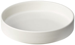 talerz z wysokim rantem Skady matowy; 750ml, 20.5x4 cm (ØxW); biel kremowa; okrągły; 4 sztuka / opakowanie
