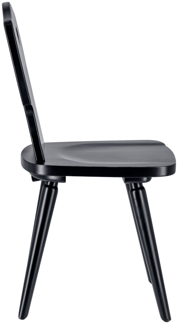 Holzstuhl Vroni; 41x50x88.5 cm (SxGxW); czarny; 2 sztuka / opakowanie