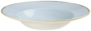talerz głęboki Stonecast Duck Egg; 468ml, 28x3.7 cm (ØxW); jasny niebieski/brązowy; okrągły; 12 sztuka / opakowanie