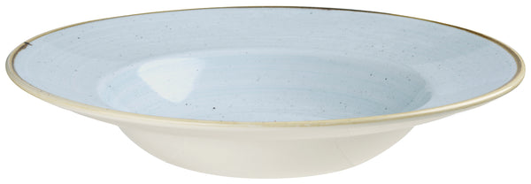 talerz głęboki Stonecast Duck Egg; 468ml, 28x3.7 cm (ØxW); jasny niebieski/brązowy; okrągły; 12 sztuka / opakowanie