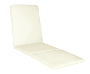 poduszka na leżanki Melrose/Metropolitan; 196x60x5 cm (SxDxW); ecru