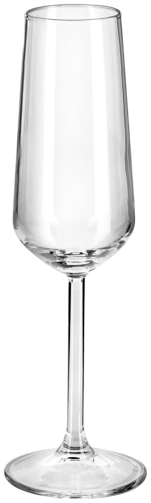 Sektglas Allegra; 195ml, 4.5x22.6 cm (ØxW); transparentny; 6 sztuka / opakowanie