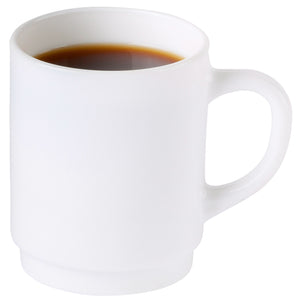 kubek Restaurant; 290ml, 7.9x9 cm (ØxW); biały; okrągły; 6 sztuka / opakowanie