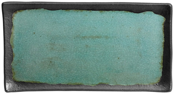 półmisek Dearborn z rantem; Größe GN 1/3, 32.5x17.6x2 cm (DxSxW); turkusowy; prostokątny; 6 sztuka / opakowanie