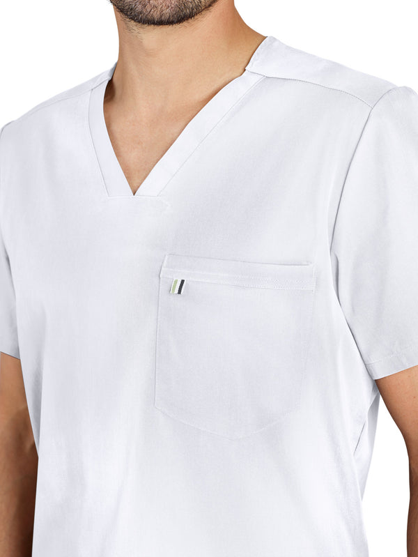 tunika męska Fabriano; Kleidergröße XL; biały