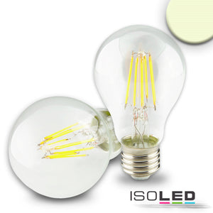 LED Lampe E27 klar; 10.5x6 cm (DxØ); transparentny