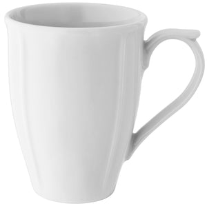 kubek Amely; 400ml, 9x12 cm (ØxW); biały; okrągły; 6 sztuka / opakowanie
