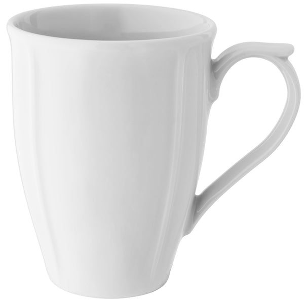 kubek Amely; 400ml, 9x12 cm (ØxW); biały; okrągły; 6 sztuka / opakowanie