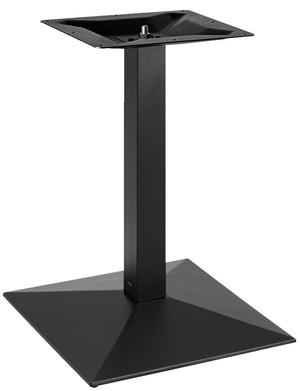 podstawa Quadro kwadratowa; 55x55x72 cm (SxDxW); czarny; kwadrat