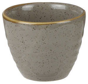 Ripple Dip Schale Stonecast Peppercorn; 70ml, 5.9x5 cm (ØxW); szary/brązowy; okrągły; 12 sztuka / opakowanie